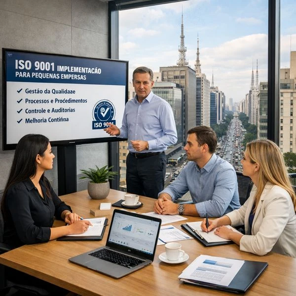 Implantação de ISO 9001 para pequenas empresas em Santa Catarina